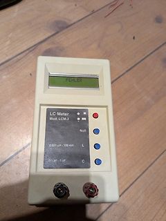 LC Meter Mod. LCM-2 mit Fehlermeldung