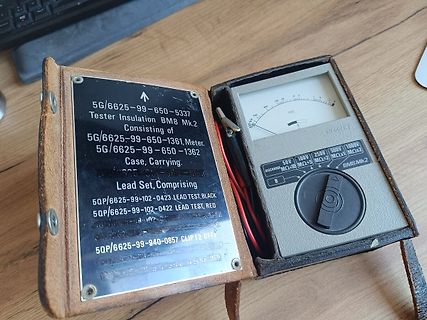 Tester Insulation BM8 Mk.2 mit Typenschild