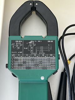 Stromzange KW 400 mit Skala