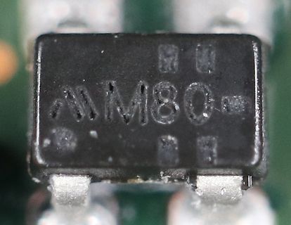 Makroaufnahme eines elektronischen Bauteils