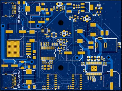 PCB-Layout einer Leiterplatte