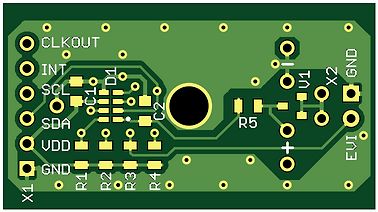 PCB-Layout einer Leiterplatte