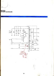 Schaltplan eines elektronischen Geräts