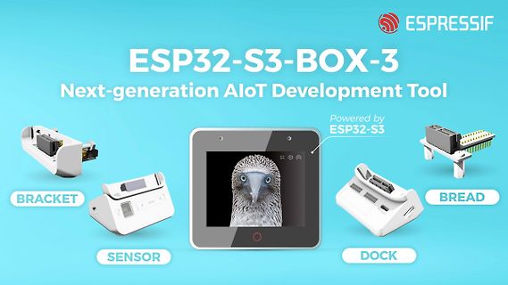 ESP32-S3-BOX-3 AIoT Development Tool Komponenten