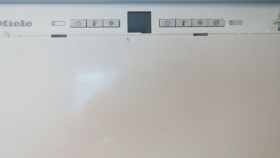 Bedienfeld einer Miele Waschmaschine