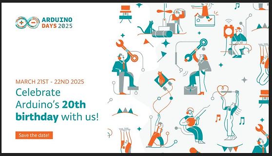 Arduino Days 2025 Ankündigung