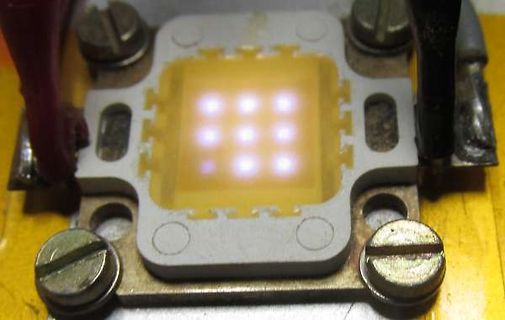 LED-Matrix auf Leiterplatte
