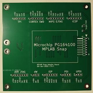 Microchip MPLAB Snap Adapter Board