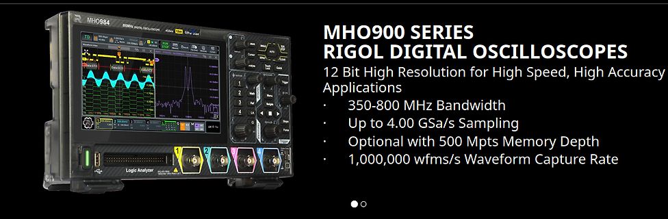 Rigol MHO900 Serie Digitaloszilloskop Werbebild