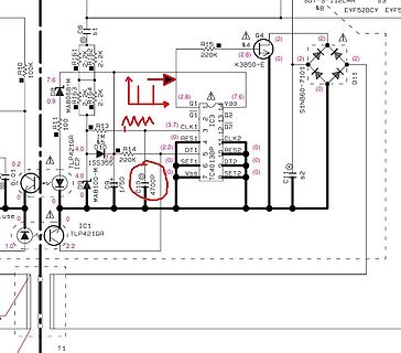 Schaltplan mit Optokopplern und MOSFETs