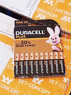 Packung Duracell Plus AAA 20 Batterien