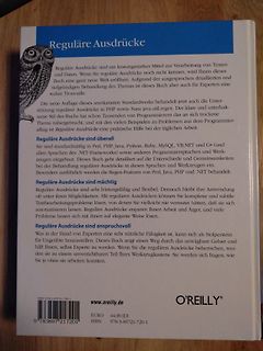Buchcover über reguläre Ausdrücke