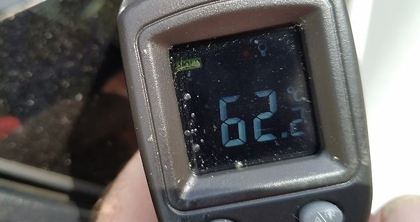 Digitales Thermometer mit Temperaturanzeige