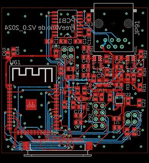 PCB-Layout einer Leiterplatte