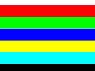 Bunte horizontale Streifen