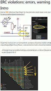 Schaltplanfehler und ERC-Warnungen in Altium Designer