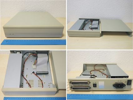 Gehäuse eines elektronischen Geräts in verschiedenen Ansichten