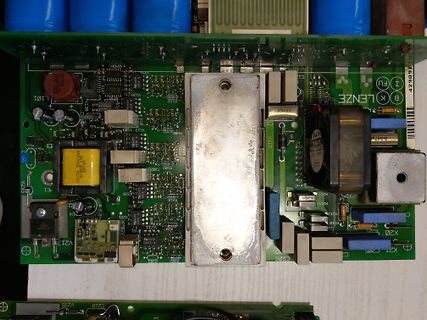 Leiterplatte eines Lenze Frequenzumrichters