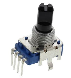 Potentiometer mit Wellenknopf