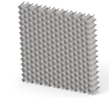 3D-Rendering einer Wabenstruktur