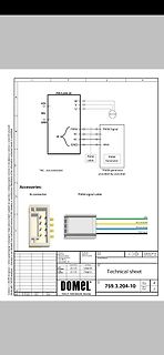 Technisches Datenblatt eines Anschlusses und Steckverbinders