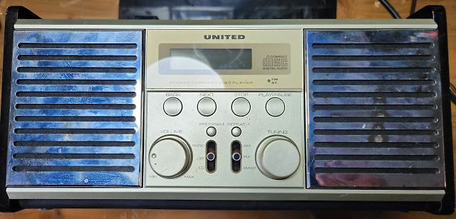 United Compact Disc Player mit Radio