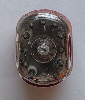 Elektronenröhre von unten betrachtet