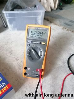 Fluke 179 True RMS Multimeter mit Messwert