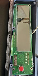 Leiterplatte mit LCD-Display und Tasten