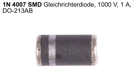 SMD Gleichrichterdiode 1N 4007