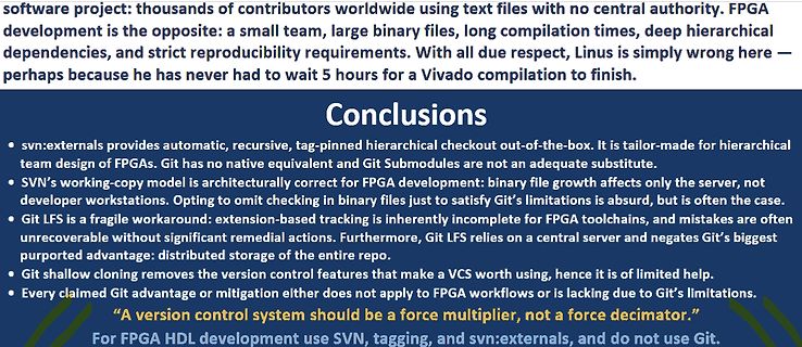Text über Versionskontrolle bei FPGA Entwicklung