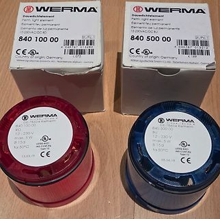 Werma Dauerlichtelemente und Signalleuchten