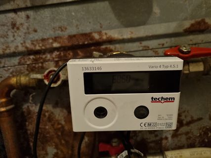 Techem Vario Typ 4.5.1 Wärmemengenzähler