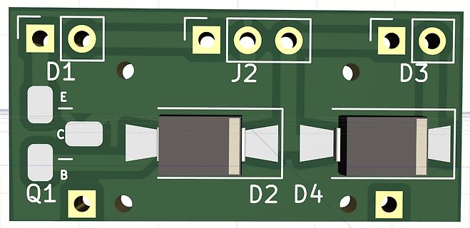 PCB-Layout einer Leiterplatte
