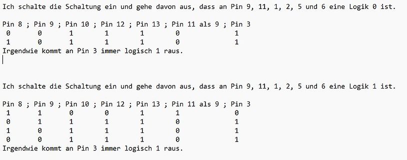 Textbasierte Logik-Fehlersuche in einem Forum