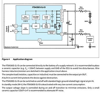 Anwendungsschaltplan des ITS4200S-SJ-D