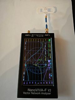 NanoVNA-F V2 Vektor-Netzwerkanalysator mit Antenne