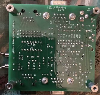 Leiterplatte mit PIC16F84 Mikrocontroller