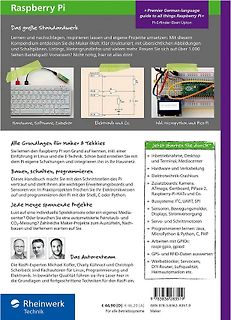 Buchcover über Raspberry Pi und Elektronik