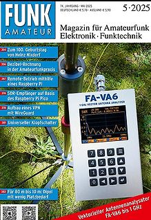Magazincover Funk Amateur