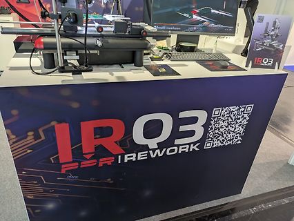 Messplatz mit IRQ3 PDR-REWORK Station