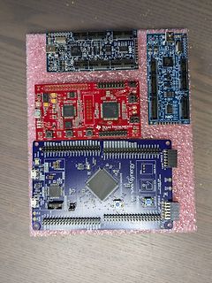 Verschiedene Texas Instruments Entwicklungsboards