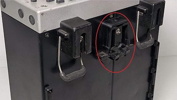 Verschlussmechanismus eines Gehäuses