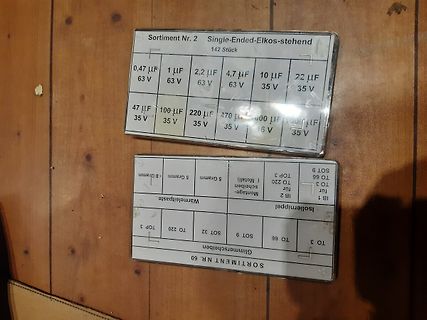 Inventarliste von Elektrolytkondensatoren
