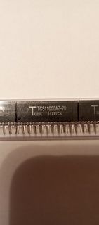 Nahaufnahme eines integrierten Schaltkreises TC511000AZ-70