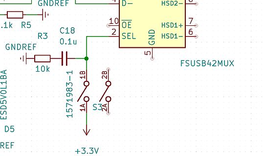 Ausschnitt eines Schaltplans