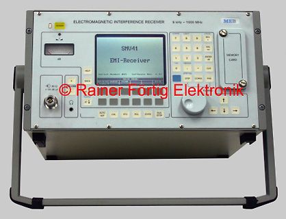 Elektromagnetischer Interferenz-Empfänger SMU41