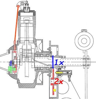 Technische Zeichnung eines mechanischen Bauteils oder Gehäuses