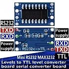Mini RS232 MAX3232 zu TTL Konverter Board