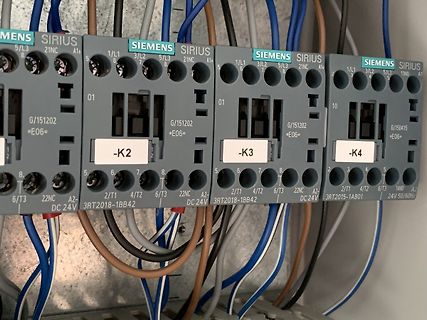 Siemens Sirius Schütze in Schaltschrank